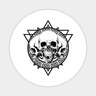 Esoteric Skulls Magnet